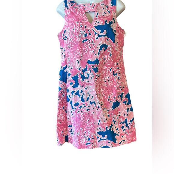 Just…Taylor Women’s Size 10 Pink and Blue Floral Sleeveless Dress - Picture 12 of 13